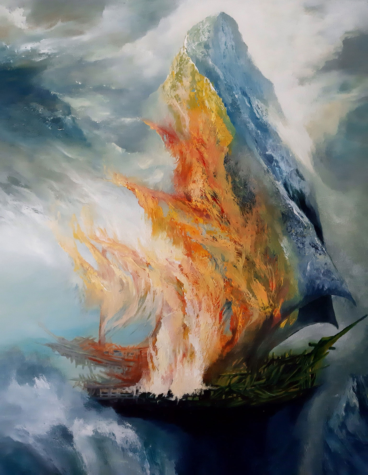 Matterhorn und Schiff